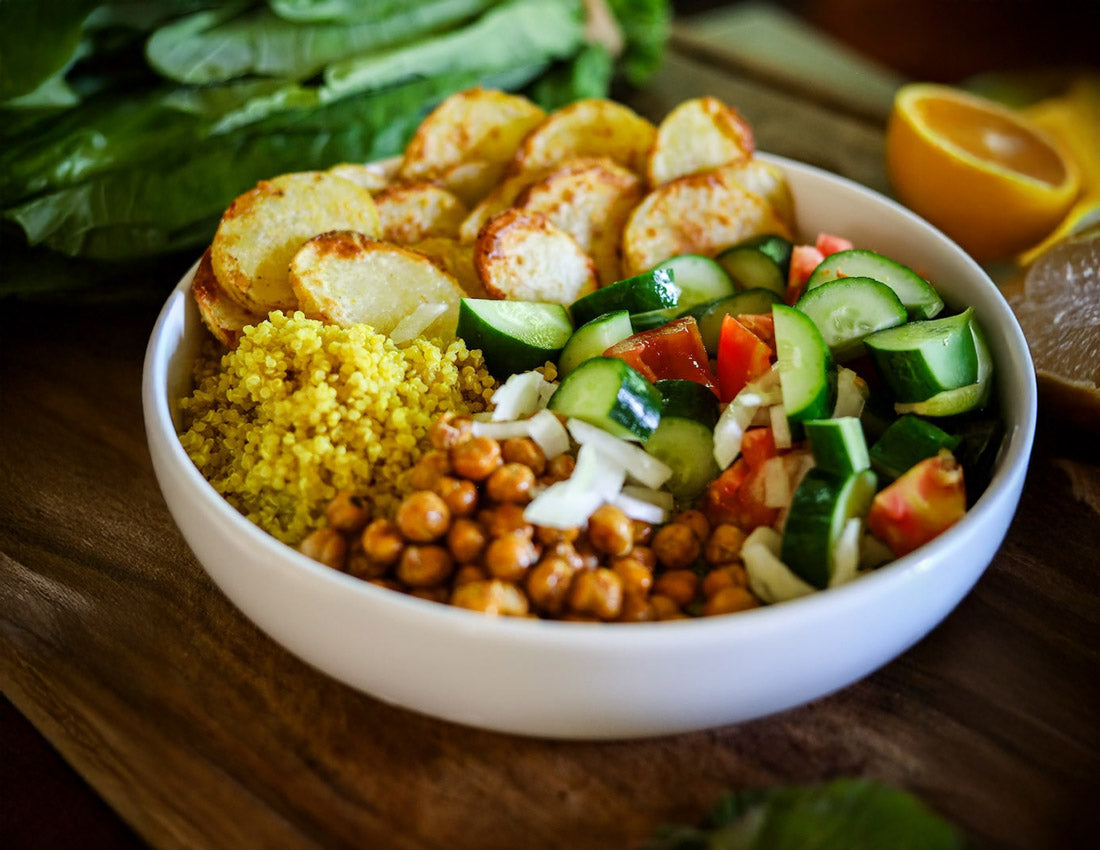 Layered Pesto Bowl
