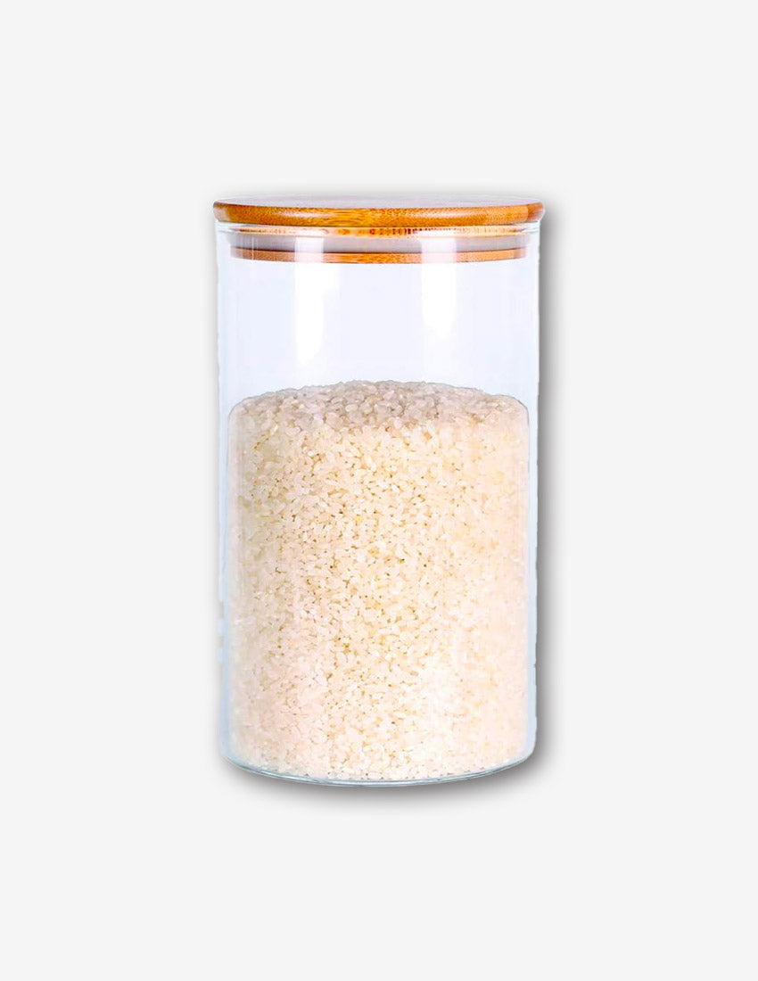 Glass Jar for Rice