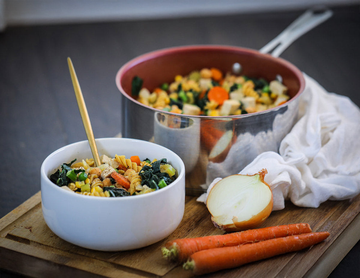 Chickpea Noodle Soup