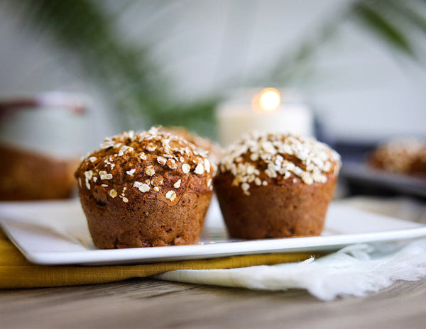 Cinnamon Oat Muffins