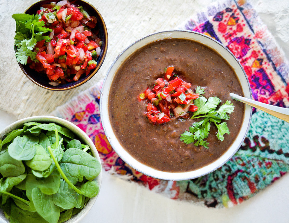 Easy Vegan Black Bean Soup