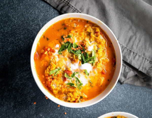 Golden Lentil & Potato Soup