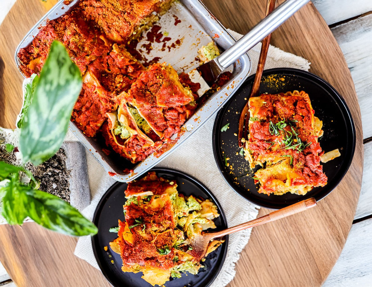Healthy Vegan Lasagna