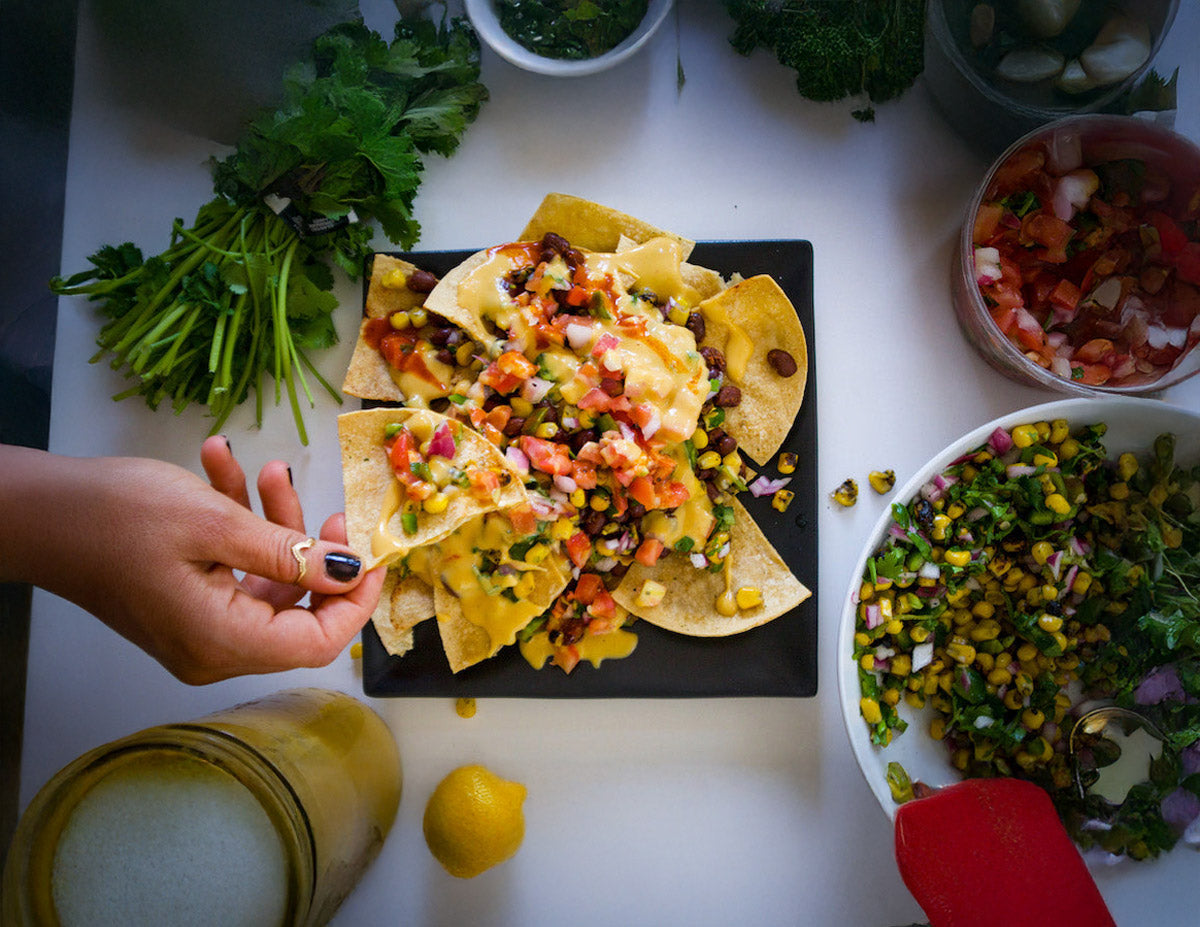 Healthy Vegan Nachos