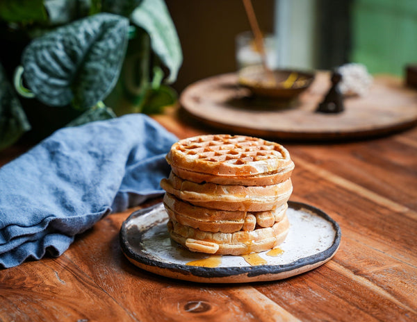 Healthy Vegan Waffles