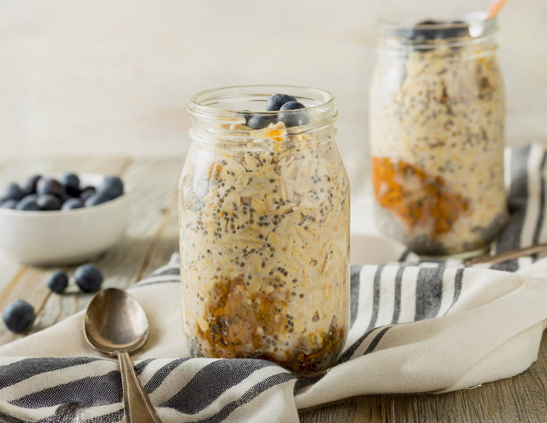 Lemon Blueberry Overnight Oats