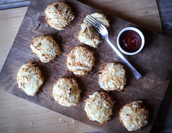 Oil-Free Hash Brown Rounds