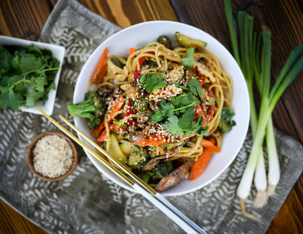Sesame Garlic Noodles