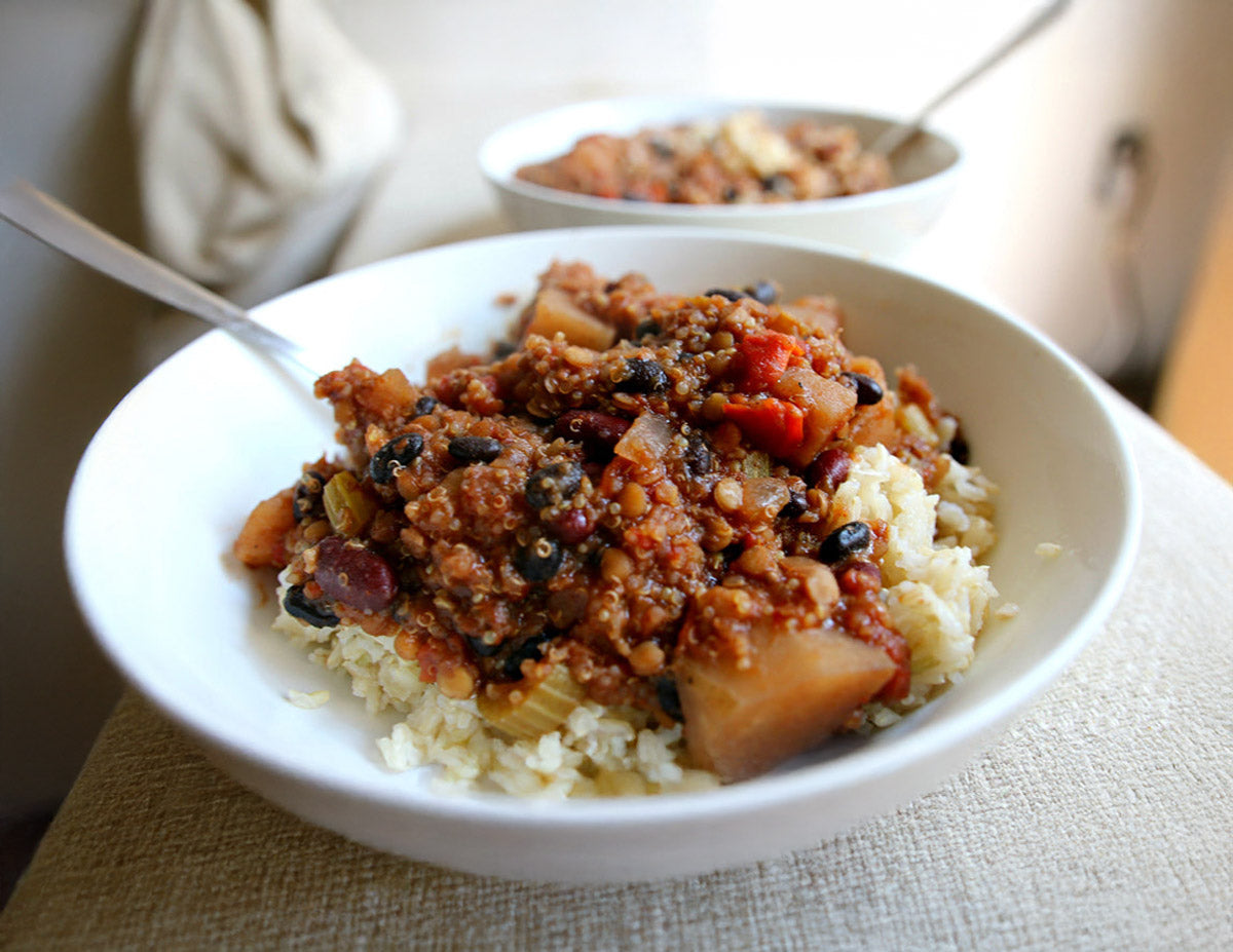 Thick & Hearty Vegan Chili