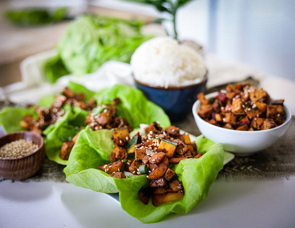 Tofu Lettuce Wraps