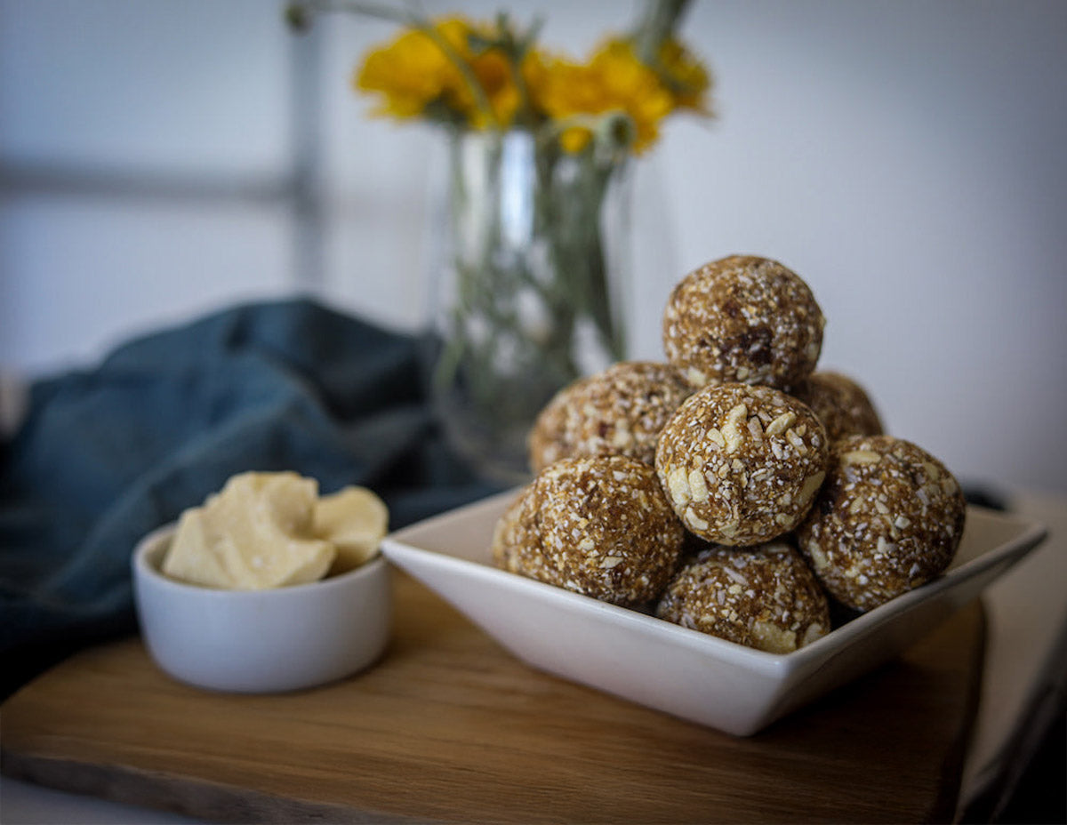 White Chocolate Bliss Balls