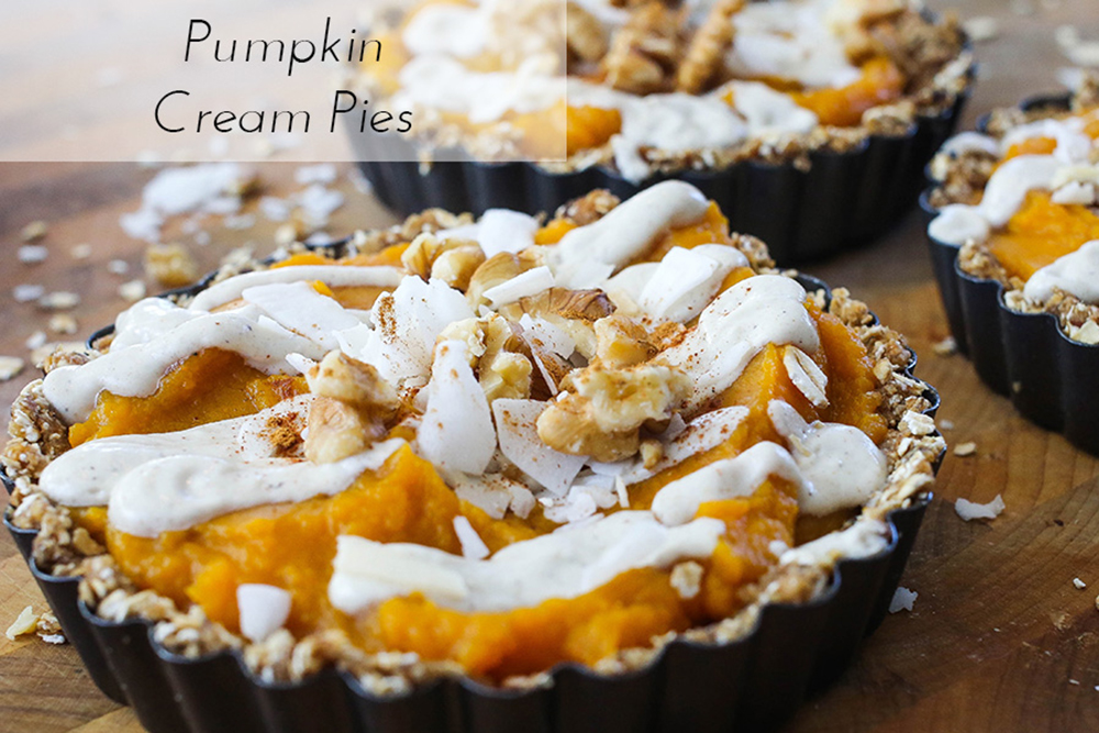 Pumpkin Cream Pies
