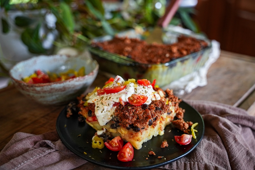 Chorizo Taco Bake